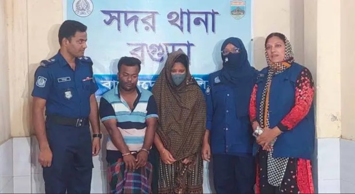 বগুড়ায় নবজাতকের মৃতদেহ উদ্ধারের ঘটনায় মা ও সৎ বাবা আটক